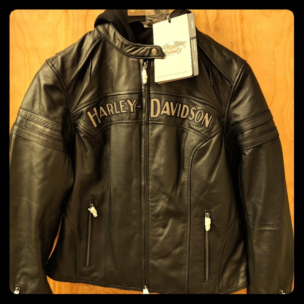 Harley-Davidson 3 in 1 Leather Riding Jacket